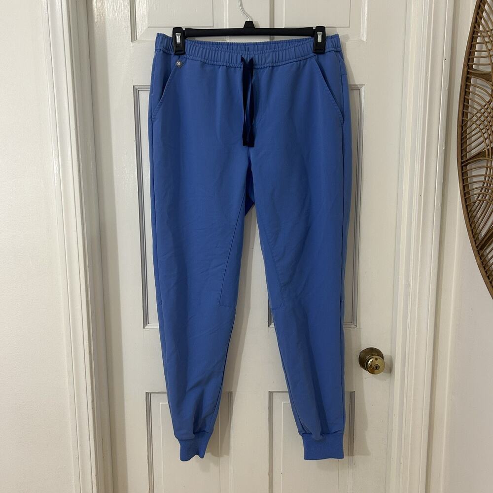 Figs Mens Scrub Joggers Figs Blue Sz‎ Large Pants Bottoms Technical Collection